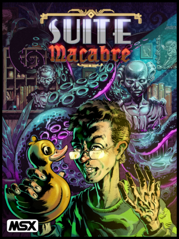 Suite Macabre MSX Box Art